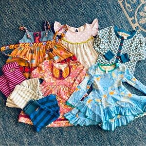 Matilda Jane Bundle Dress Lot Pants and Sweater 2t toddler